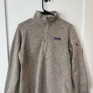 Patagonia Heathered Gray Fleece Pullover